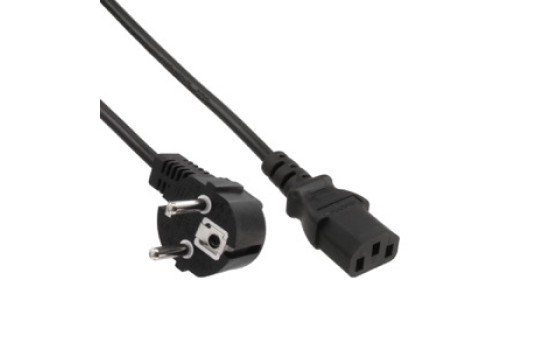 Kindermann Netzkabel 5 m schwarz