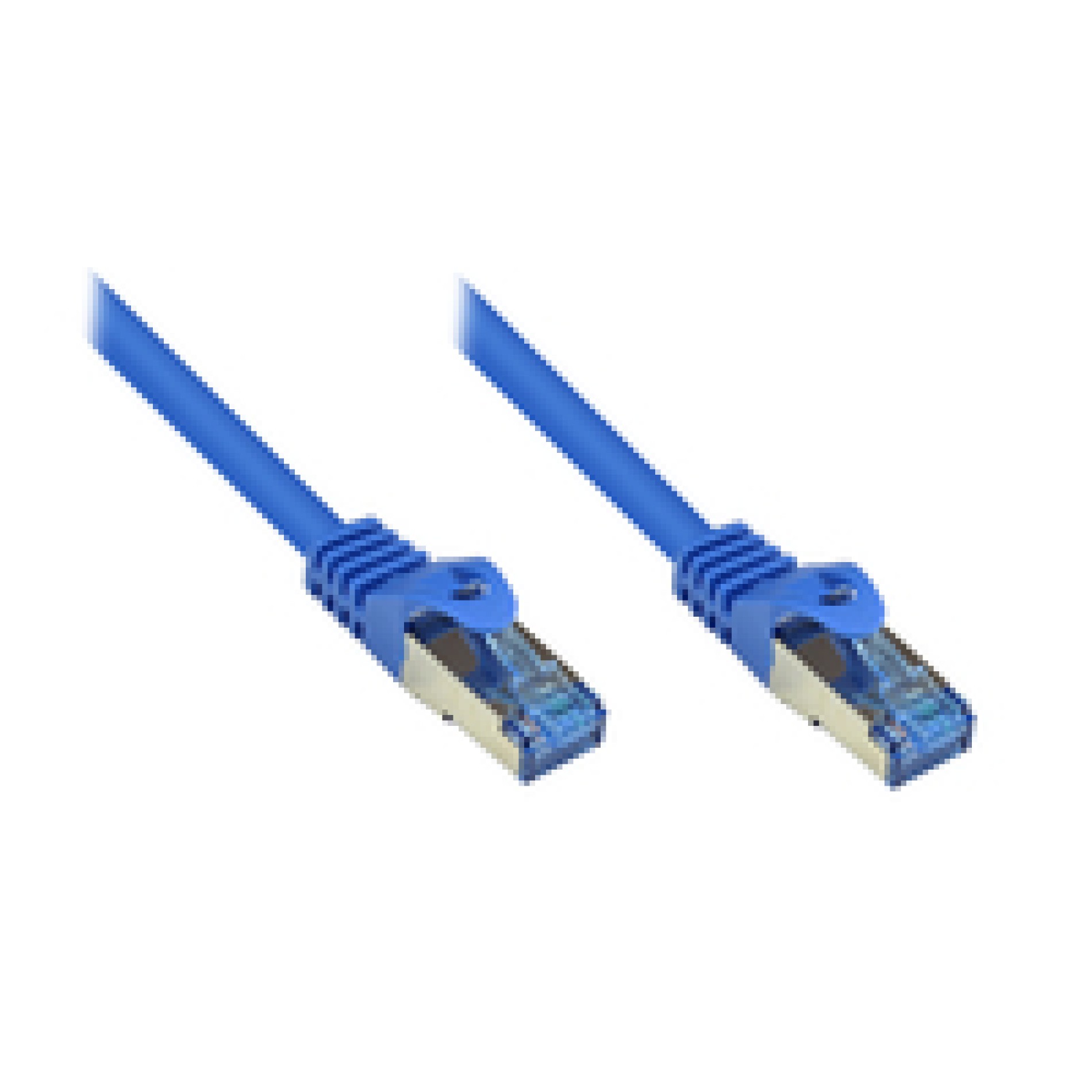 Good Connections RNS Patchkabel mit Rastnasenschutz - Cat. 6A - S/FTP - PiMF - halogenfrei - 500MHz - blau - 20m - (4014619477364)