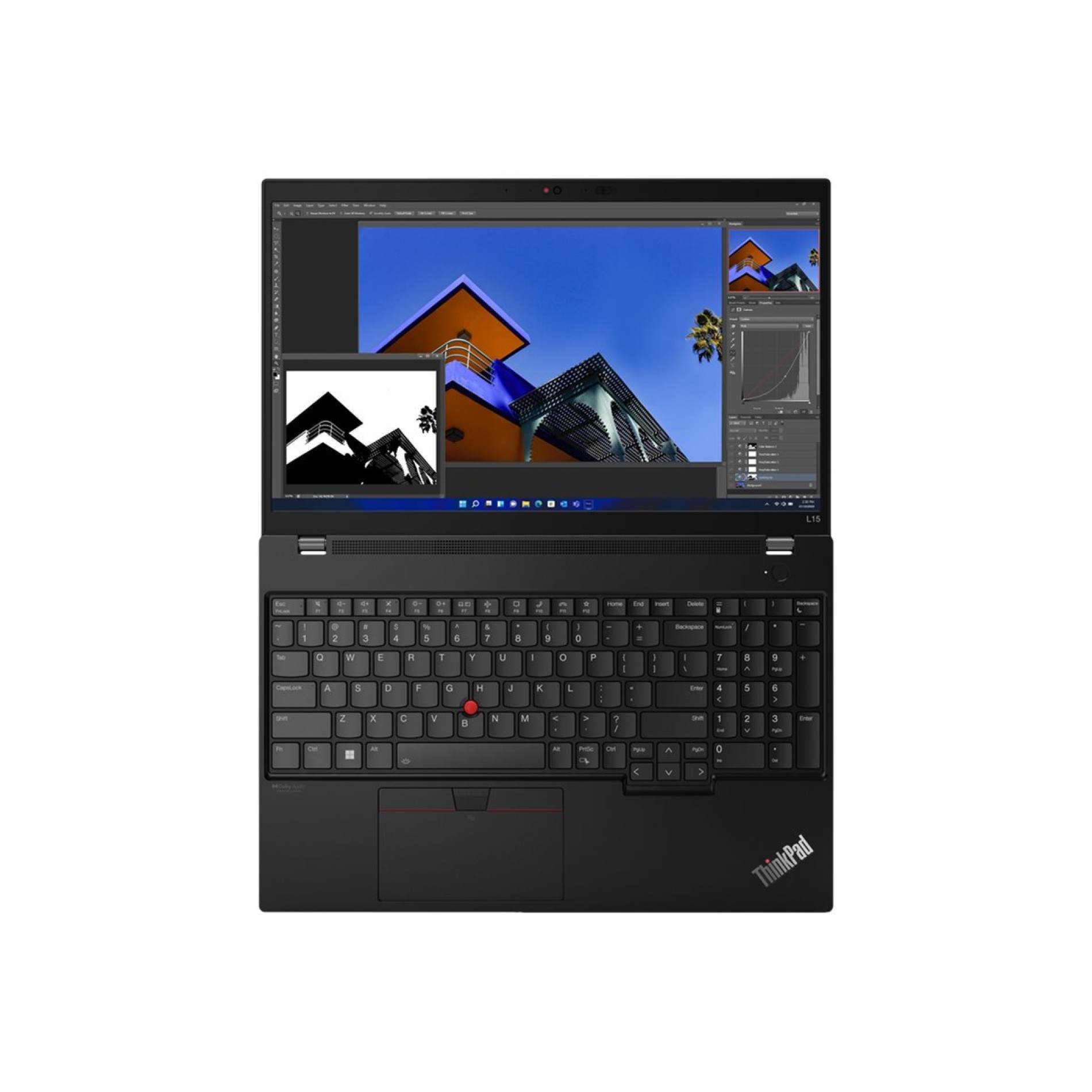 Lenovo ThinkPad L15 Gen 3 21C7 - 180°-Scharnierdesign - AMD Ryzen 7 Pro 5875U / 2 GHz - Win 10 Pro 64-Bit (mit Win 11 Pro Lizenz) - (0196801333512)