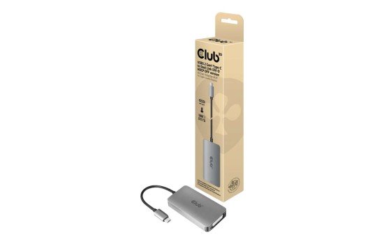 Club 3D USB/DVI-Kabel - Dual Link - USB-C (M) - (8719214471651)