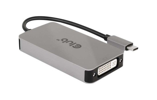 Club 3D USB/DVI-Kabel - Dual Link - USB-C (M) - (8719214471651)