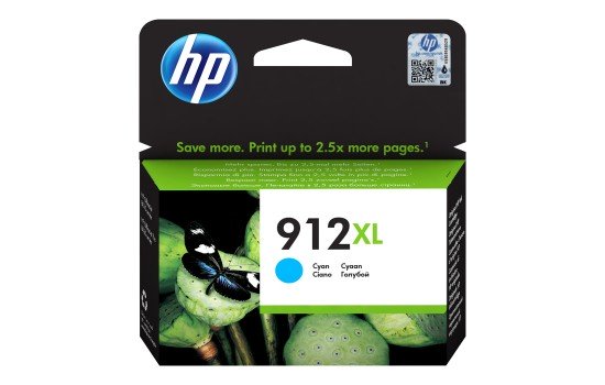 HP 912XL - 9.9 ml - Hohe Ergiebigkeit - Cyan - (0192545866866)