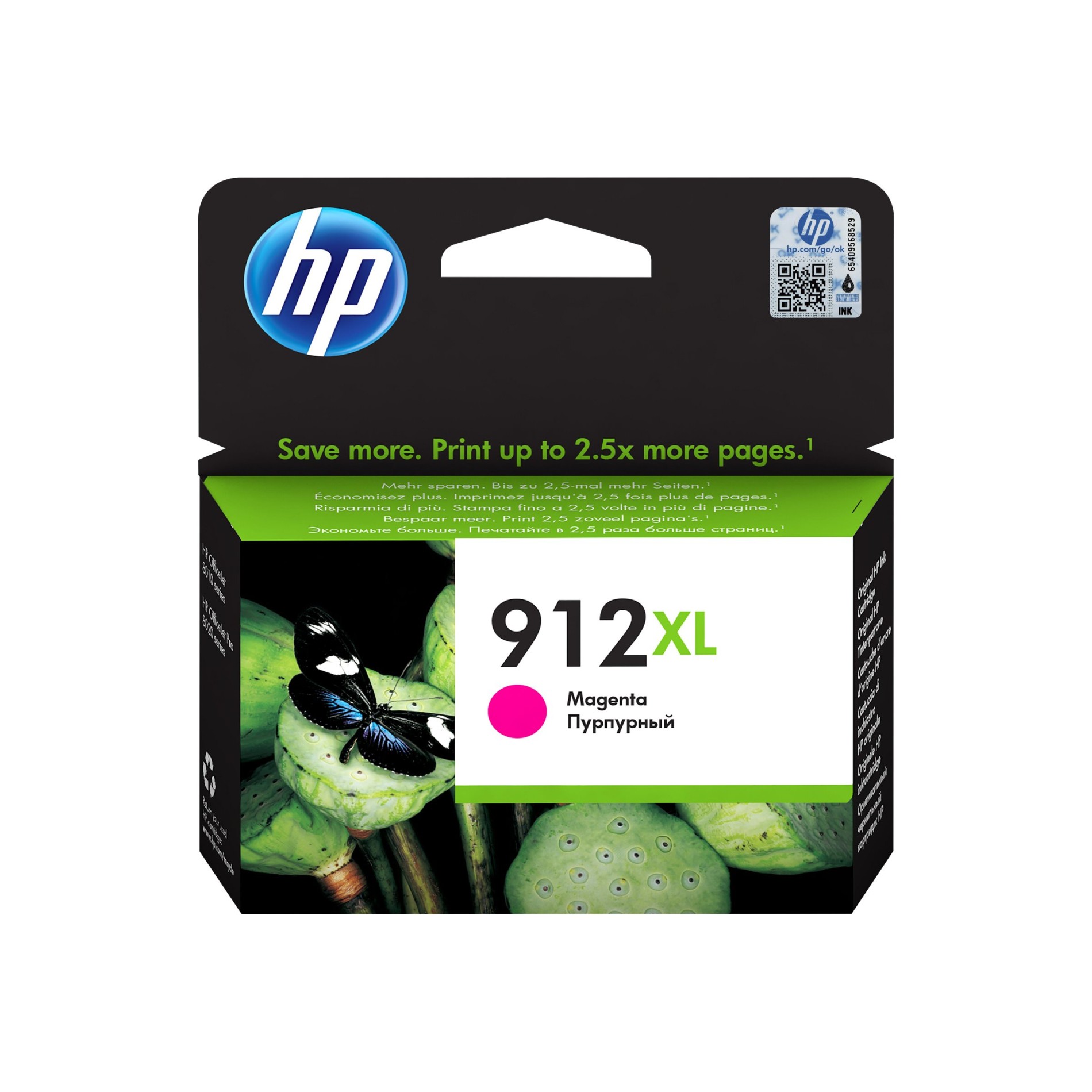 HP 912XL - 10.4 ml - Hohe Ergiebigkeit - Magenta - (0192545866903)