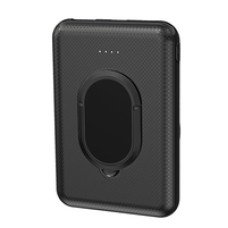 4smarts Wireless Powerbank VoltHub UltiMag Kick 5000mAh für MagSafe schwarz - (4252011900565)