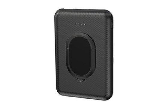 4smarts Wireless Powerbank VoltHub UltiMag Kick 5000mAh für MagSafe schwarz - (4252011900565)