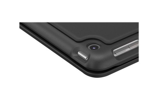 Logitech Slim Folio - Tastatur und Foliohülle - Bluetooth - QWERTZ - Deutsch - Graphite - für Apple 10.2-inch iPad (7. Generation, 8. Generation) - (5099206088252)