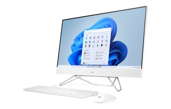HP 24-cb1003ng - All-in-One (Komplettlösung) - Ryzen 5 5625U - RAM 8 GB - SSD 512 GB - NVMe, HP Value - Radeon Graphics - GigE - WLAN: 802.11a/b/g/n/ac, Bluetooth 5.0 - Win 11 Home - Monitor: LED 60.5 cm (23.8`) - (0196548488759)