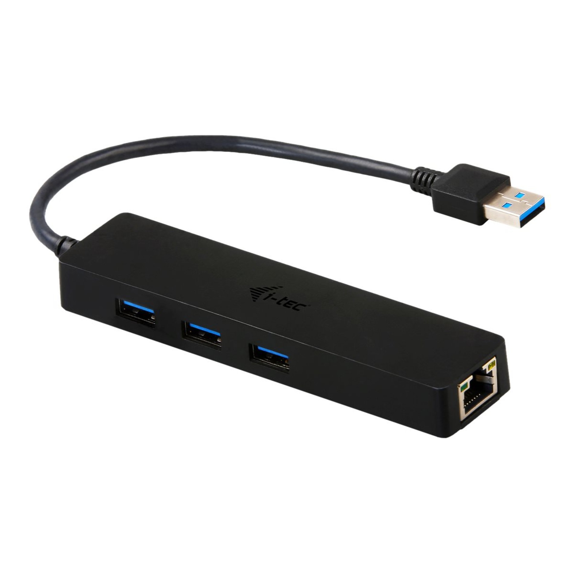 i-tec USB 3.0 Slim HUB 3 Port + Gigabit Ethernet Adapter - (8595611701146)