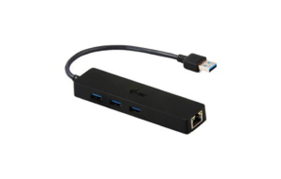 i-tec USB 3.0 Slim HUB 3 Port + Gigabit Ethernet Adapter - (8595611701146)