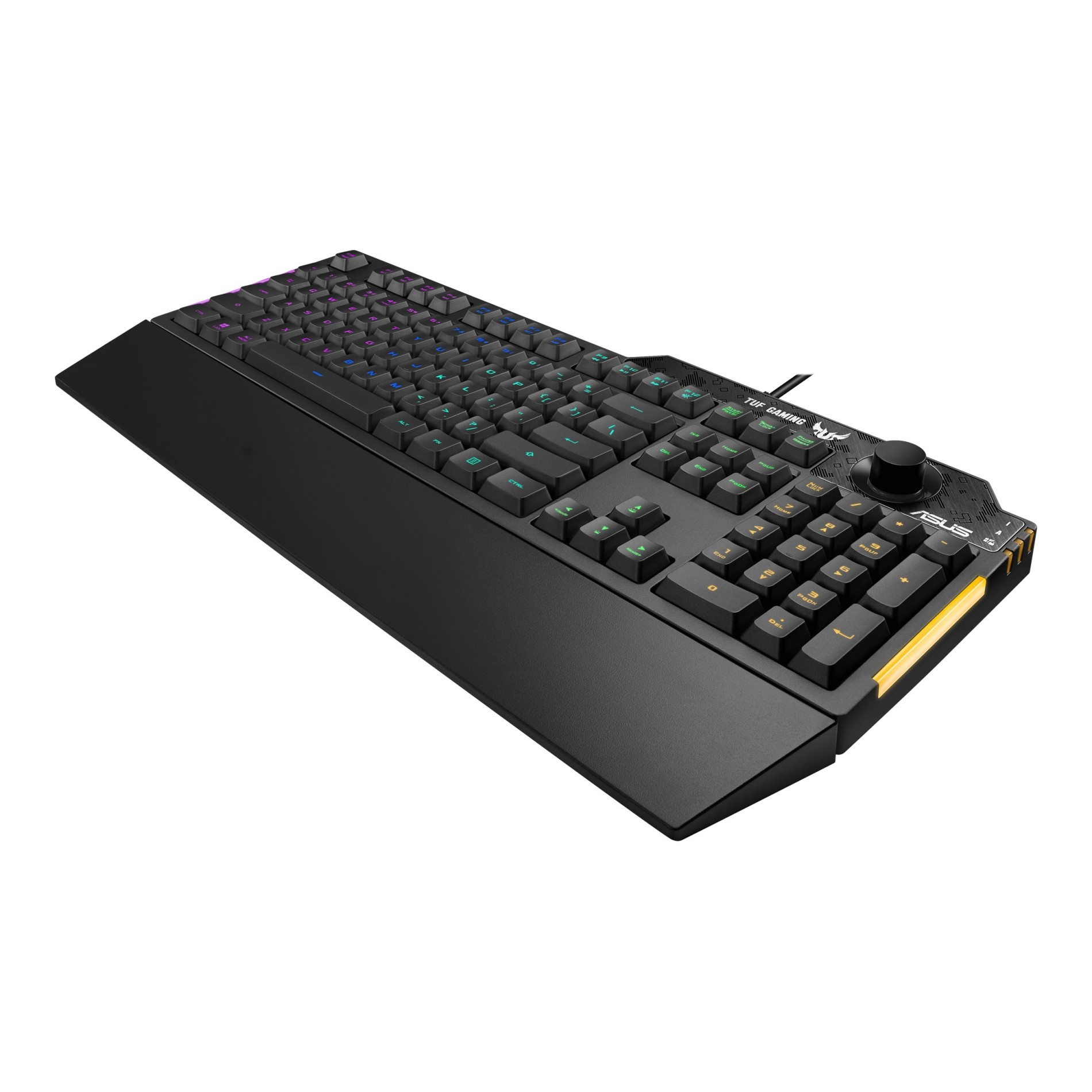 ASUS TUF Gaming K1 - Tastatur - Hintergrundbeleuchtung - (4718017625357)