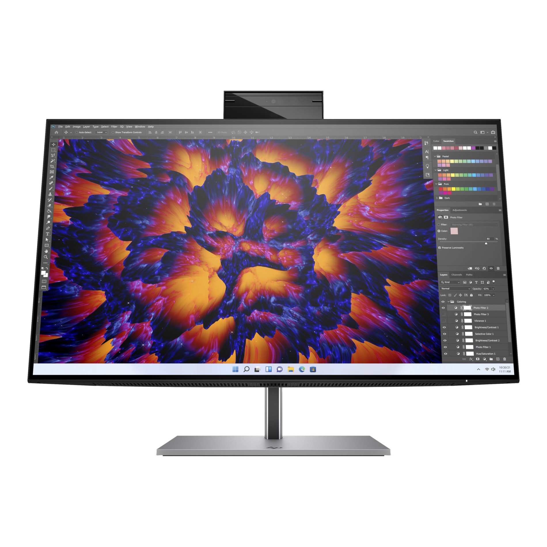 HP Z24m G3 - LED-Monitor - 60.5 cm (23.8`) - 2560 x 1440 QHD @ 90 Hz - (0196188123478)