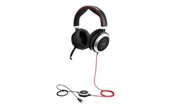 Jabra Evolve 80 MS stereo - Headset - ohrumschließend - (5706991017090)