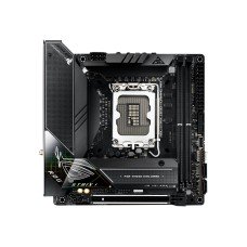 ASUS ROG STRIX Z690-I GAMING WIFI - Motherboard - Mini-ITX - LGA1700-Sockel - Z690 Chipsatz - USB 3.2 Gen 1, USB 3.2 Gen 2, USB-C Gen 2x2, USB4 - 2.5 Gigabit LAN, Wi-Fi 6, Bluetooth - Onboard-Grafik (CPU erforderlich) - (4711081460961)