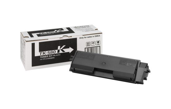 Kyocera TK 580K - Schwarz - Original - Tonerpatrone - (0632983017289)