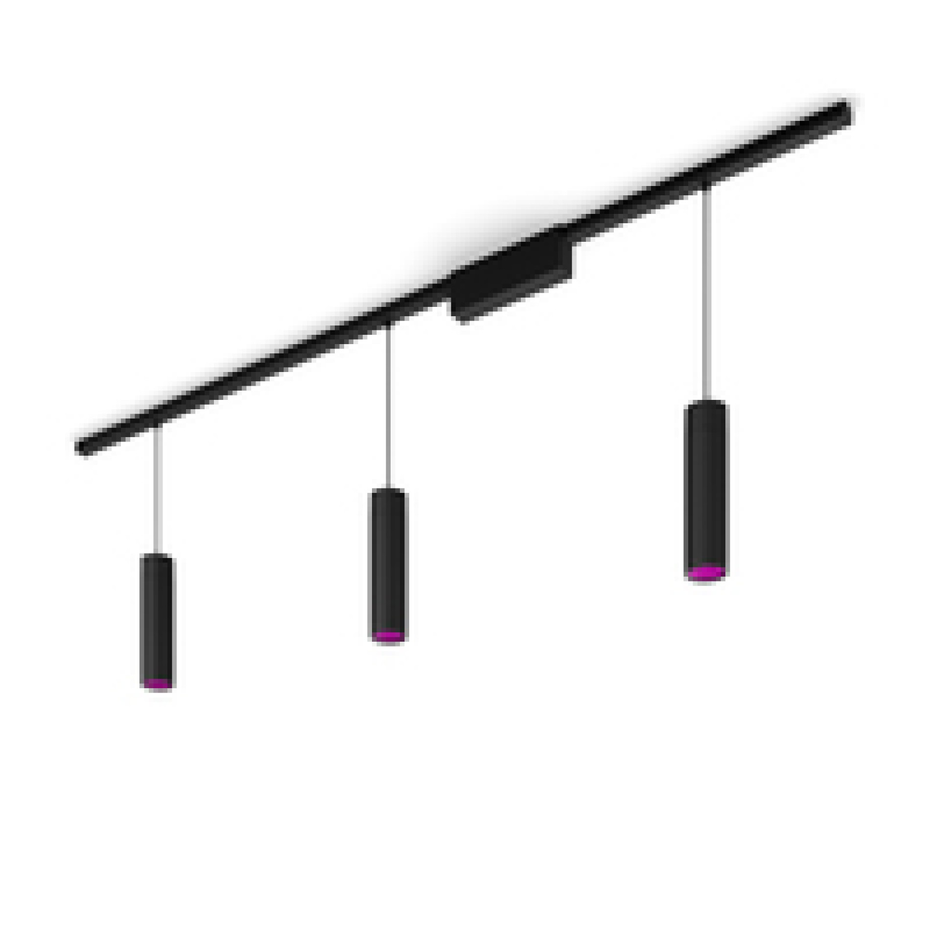 Signify Perifo railverlichting plafond - 3 hanglampen - ba - (8719514407725)