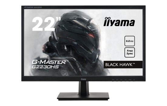 Iiyama G-MASTER Black Hawk G2230HS-B1 - LED-Monitor - 55.9 cm (22`) - (4948570117819)