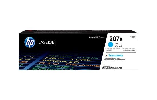 HP 207X - Hohe Ergiebigkeit - Cyan - Original - LaserJet - Tonerpatrone (W2211X) - (0193905265183)