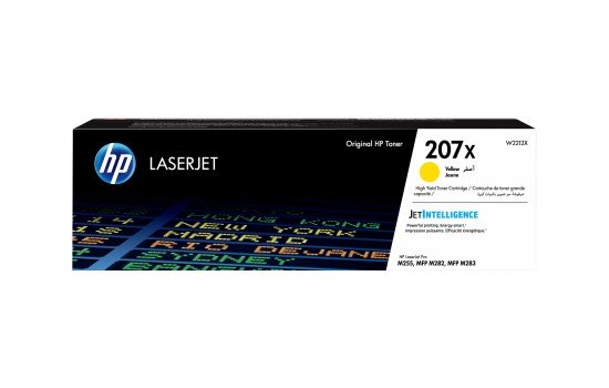 HP 207X - Hohe Ergiebigkeit - Gelb - Original - LaserJet - Tonerpatrone (W2212X) - (0193905265190)
