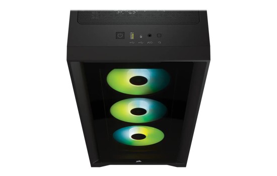 Corsair iCUE 4000X RGB - Tower - ATX - Seitenteil mit Fenster (gehärtetes Glas) - (0840006626633)