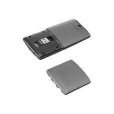 Lenovo Yoga Mouse with Laser Presenter - Maus/Fernbedienung - optisch - 4 Tasten - kabellos - 2.4 GHz, Bluetooth 5.0 - kabelloser Empfänger (USB) - (0195348258982)
