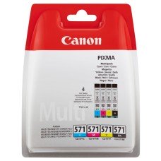 Canon CLI-571 C/M/Y/BK Value Pack - 4er-Pack - (8714574631820)