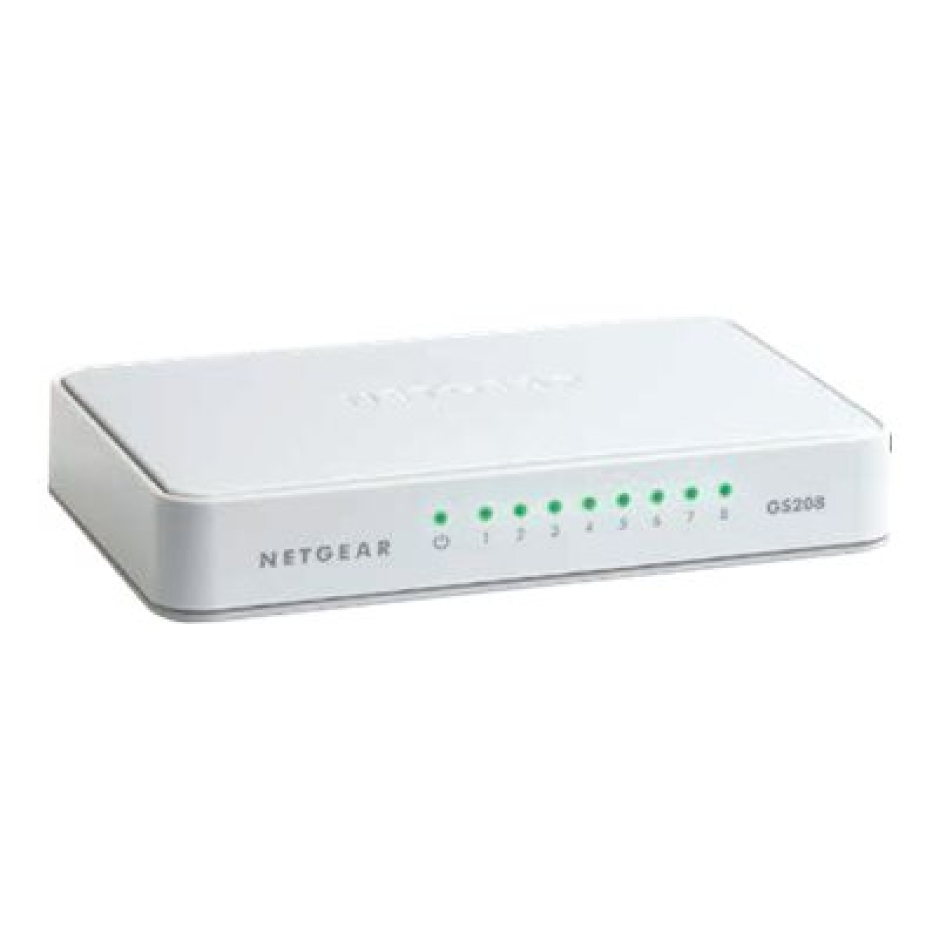 Netgear GS208 - Switch - unmanaged - 8 x 10/100/1000 - (0606449090437)