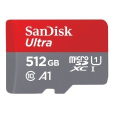 SanDisk Ultra - Flash-Speicherkarte (microSDXC-an-SD-Adapter inbegriffen) - (0619659183301)