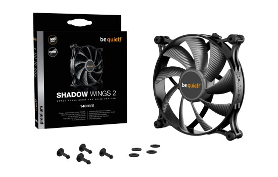 Be Quiet! Shadow Wings 2 - Gehäuselüfter - 140 - (4260052186893)
