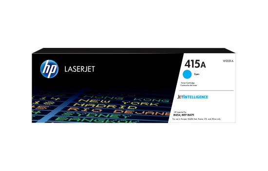 HP 415A - Cyan - Original - LaserJet - Tonerpatrone (W2031A) - (0192018046351)