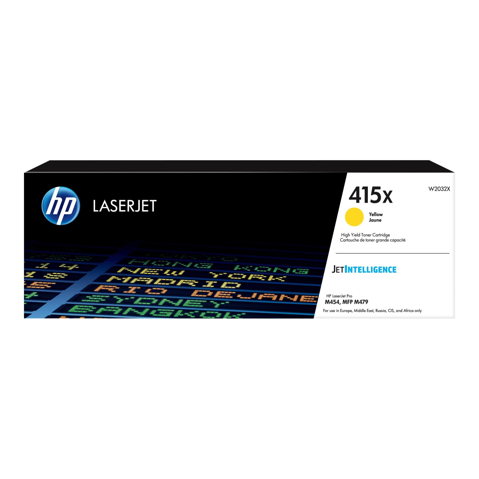 HP 415X - Hohe Ergiebigkeit - Gelb - Original - LaserJet - Tonerpatrone (W2032X) - (0192018046405)
