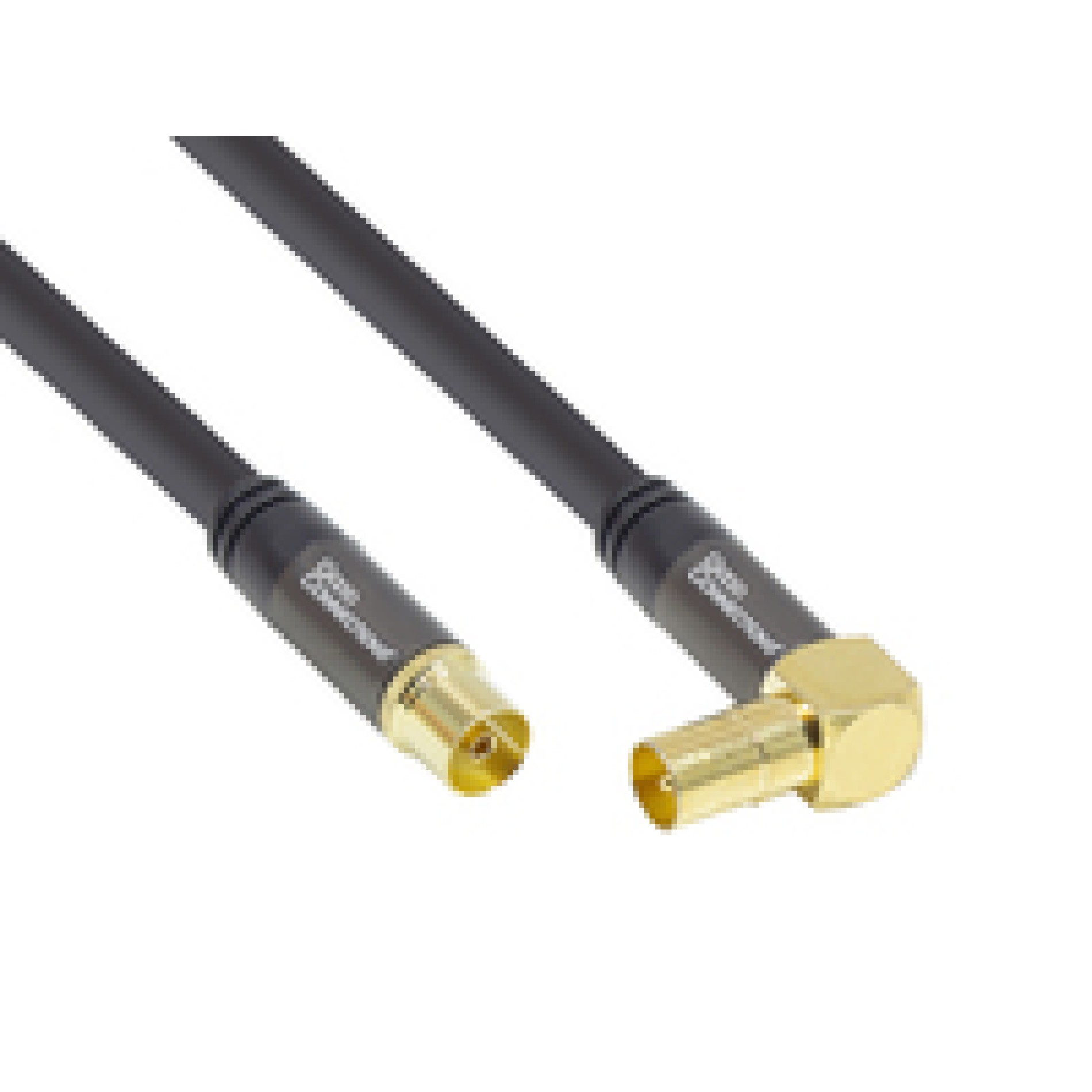 Good Connections GC-M2077 - 10 m - IEC/coax - IEC/coax - Schwarz - (4014619858859)
