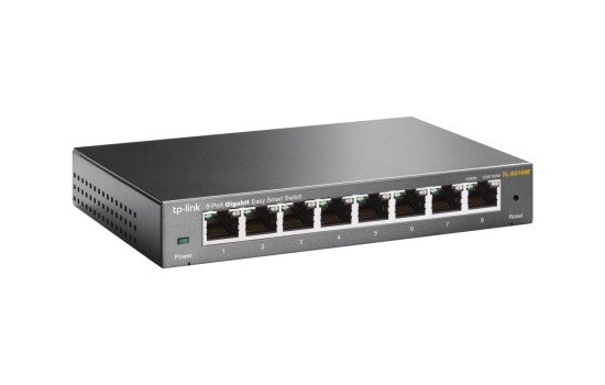 TP-LINK JetStream TL-SG108E Easy Smart Switch - (6935364021856)