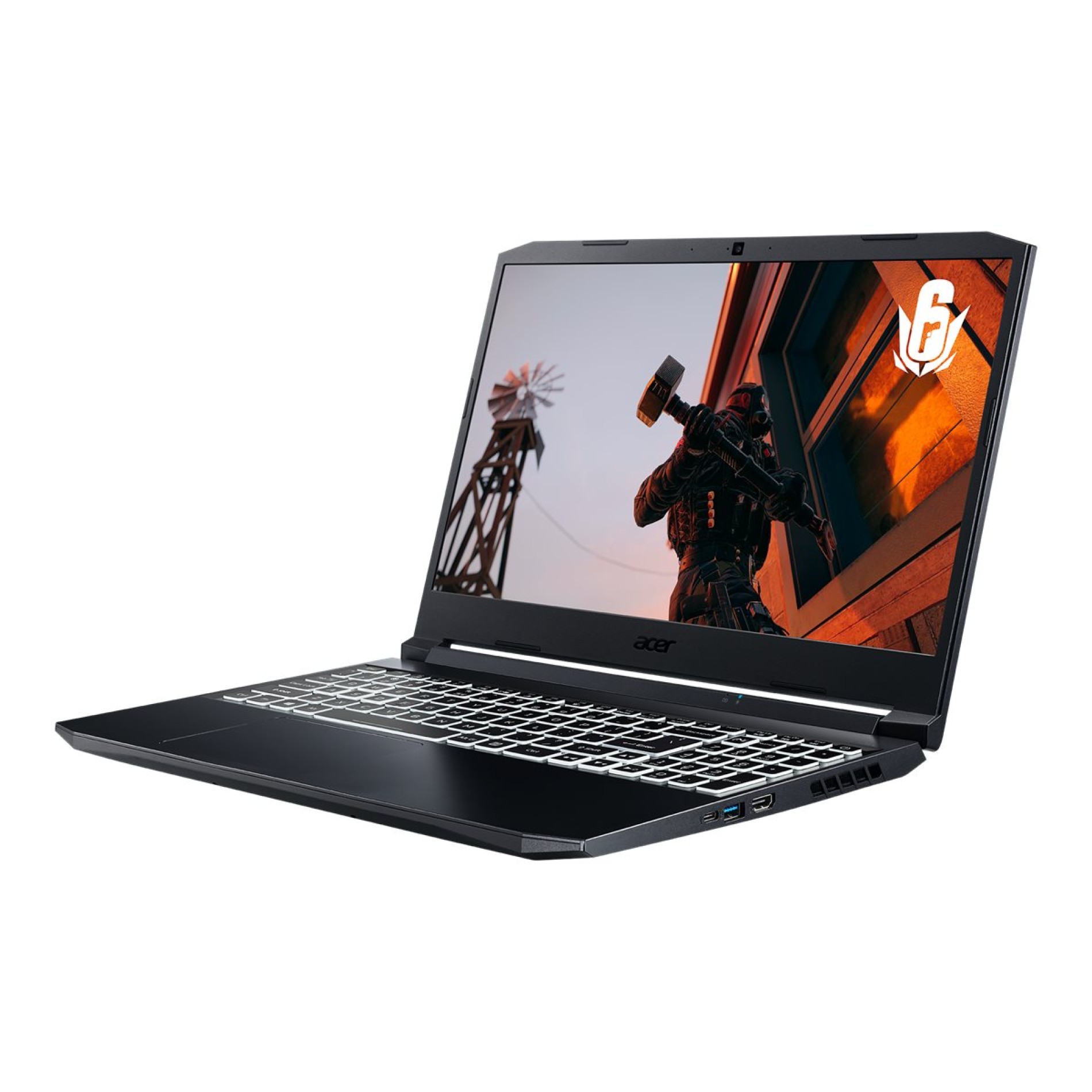 Acer Nitro 5 AN515-45 - AMD Ryzen 7 5800H / 3.2 GHz - Win 11 Home - GF RTX 3060 - 16 GB RAM - 512 GB SSD NVMe - 39.6 cm (15.6`) - (4710886950950)