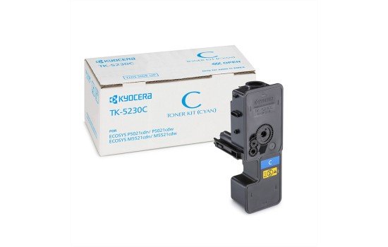 Kyocera TK 5230C - Cyan - Original - Tonerpatrone - (0632983037508)