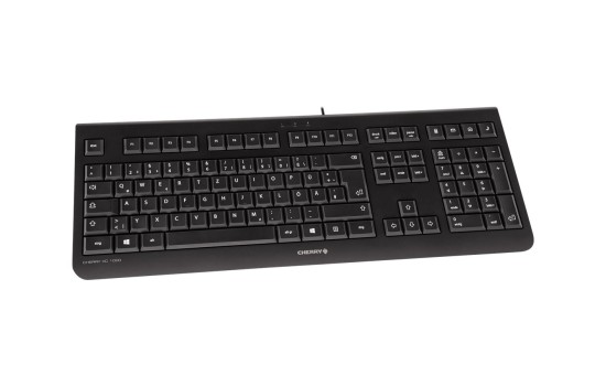 Cherry KC 1000 - Tastatur - Deutsch - Schwarz - (4025112081316)