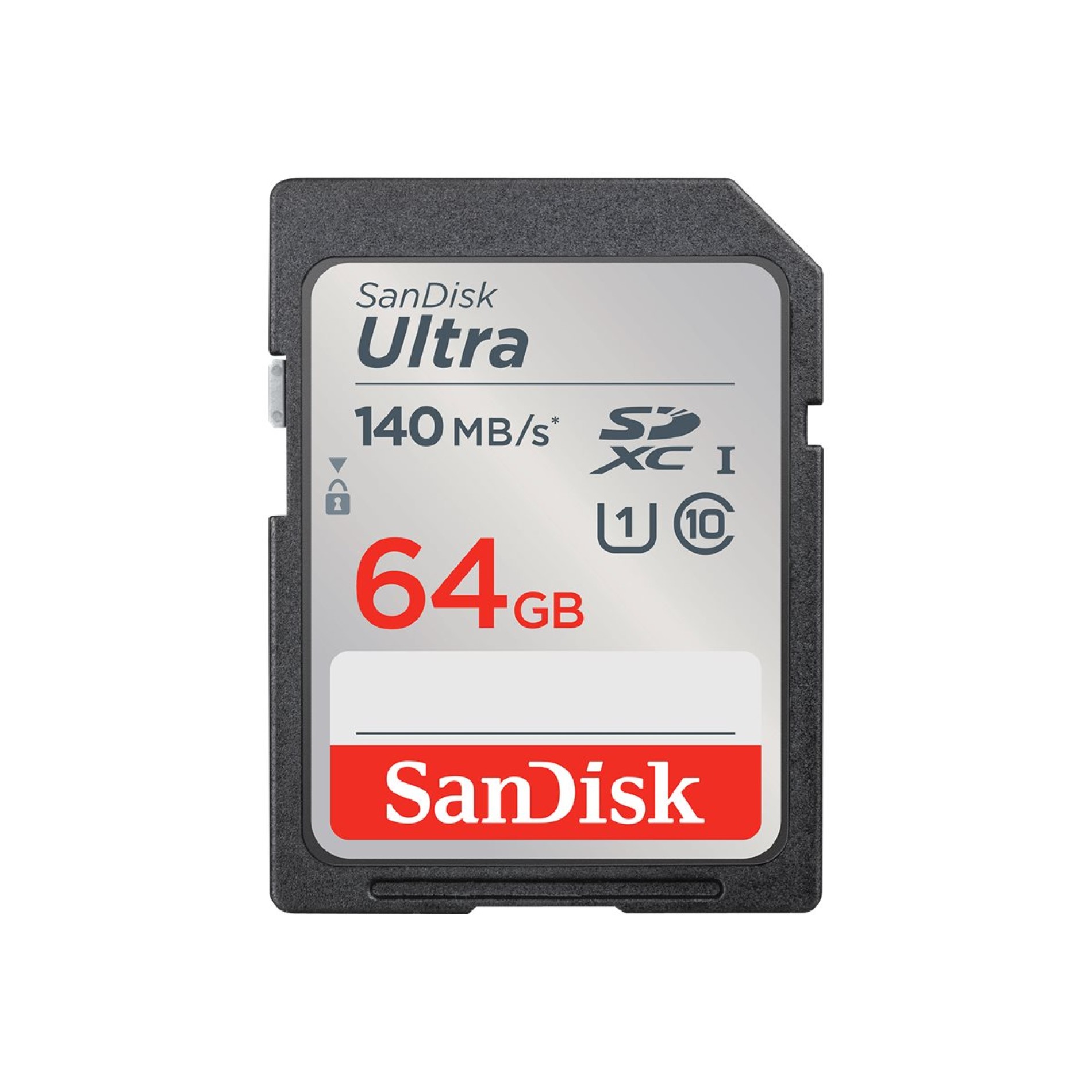 SanDisk Ultra - Flash-Speicherkarte - 64 GB - Class 10 - (0619659200176)