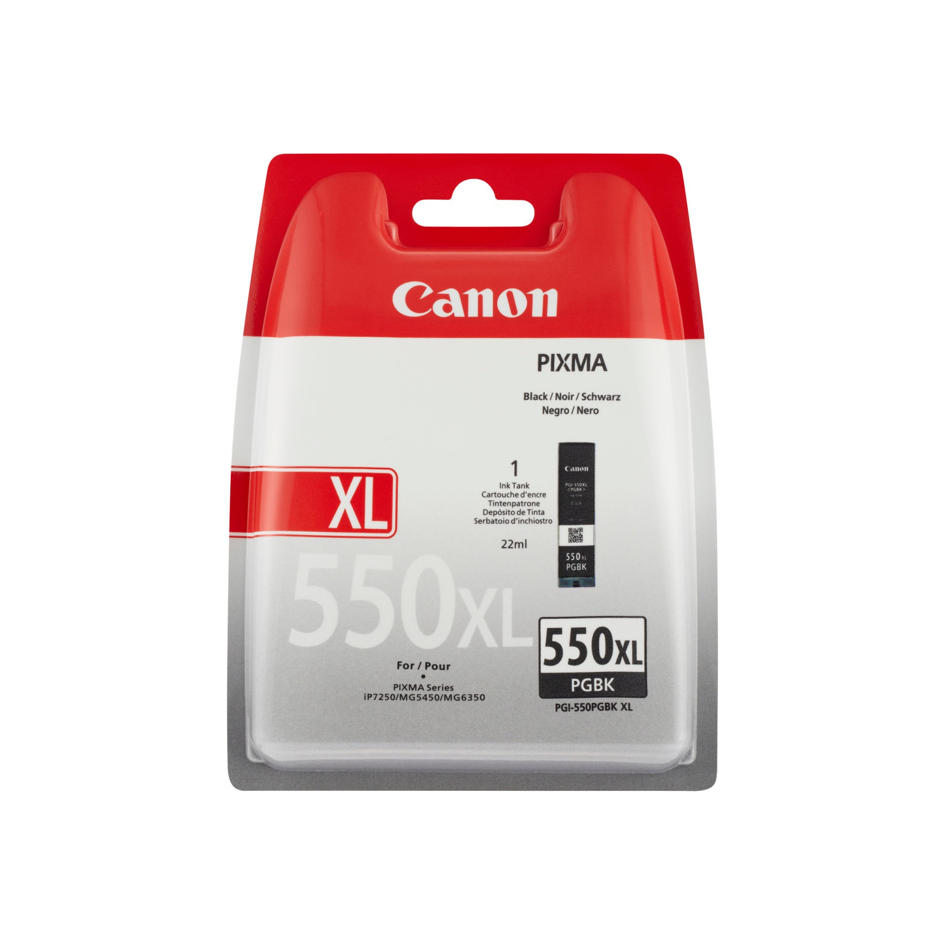 Canon PGI-550PGBK XL - 22 ml - Hohe Ergiebigkeit - (4960999904504)
