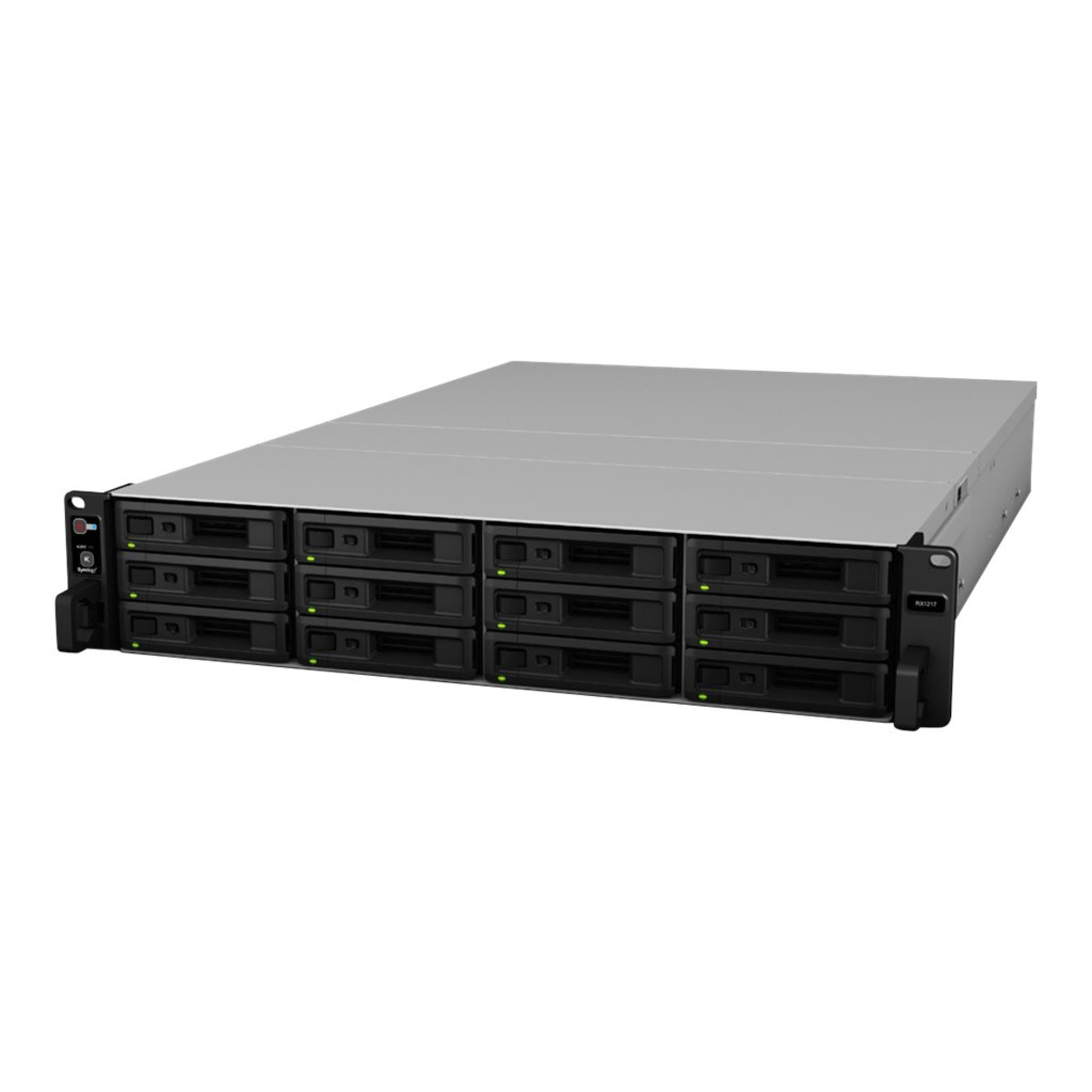 Synology RX1217RP - Speichergehäuse - 12 Schächte (SATA-600) - (4711174722310)