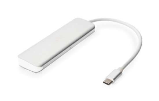 DIGITUS USB Type-C 4-Port Hub (USB 3.0) + PD - (4016032455653)