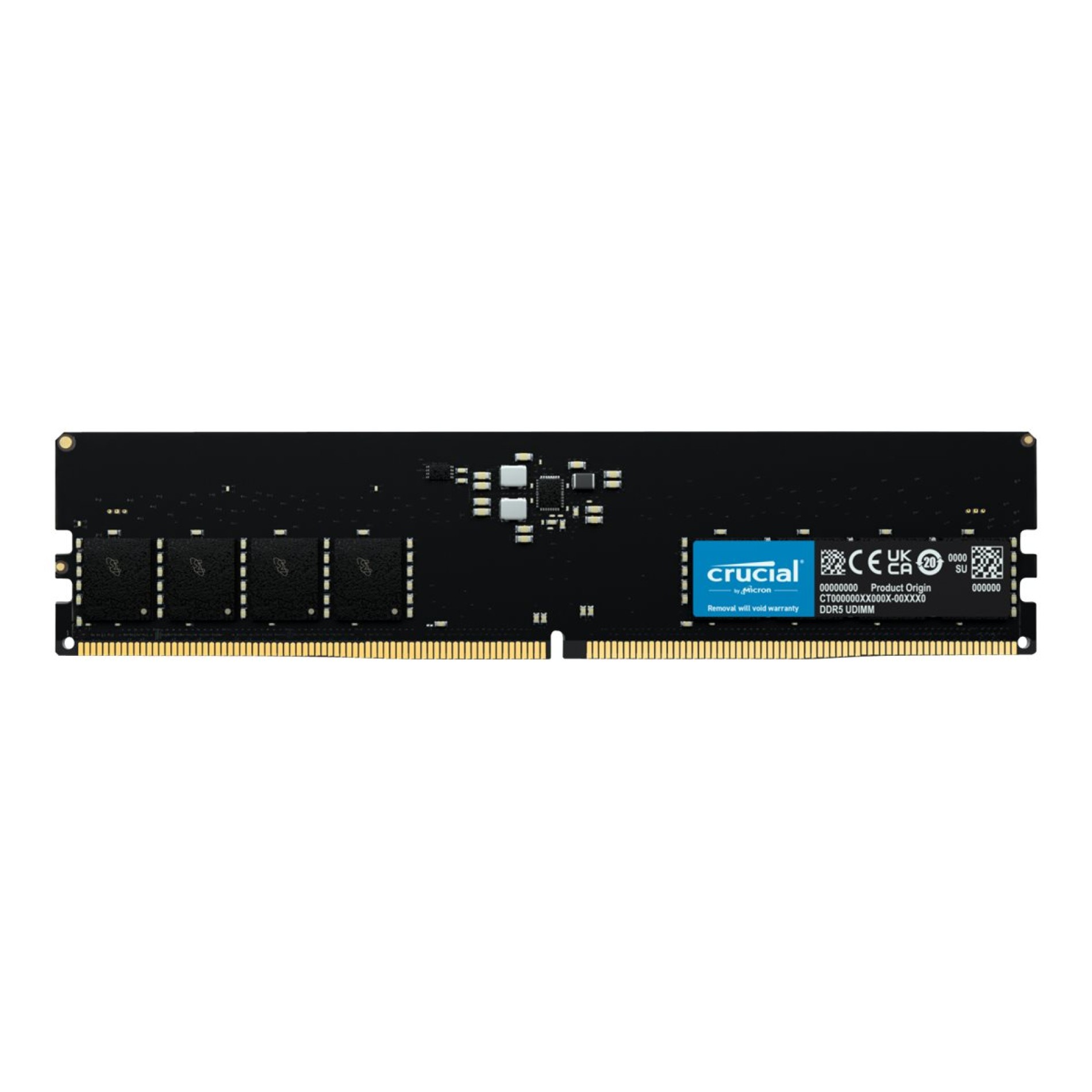 Micron Crucial - DDR5 - Modul - 16 GB - DIMM 288-PIN - (0649528929730)
