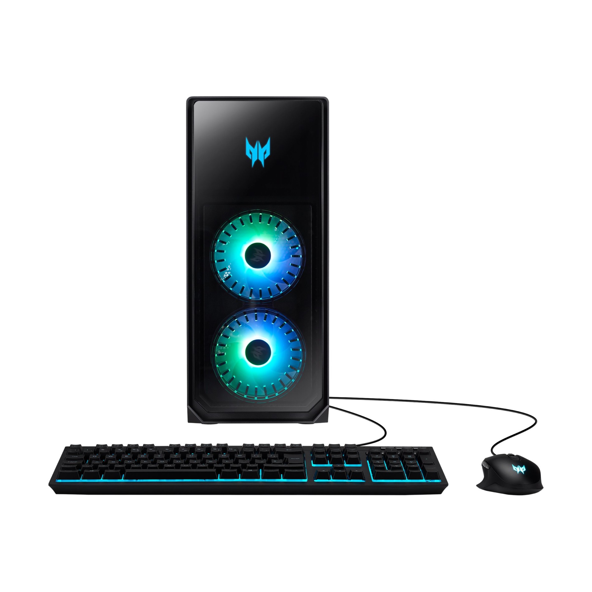 Acer Predator Orion 7000 PO7-640 - Tower - Core i9 12900K / 3.2 GHz - RAM 32 GB - SSD 1.024 TB - SED, HDD 1 TB - GF RTX 3090 - GigE, 2.5 GigE, 802.11ax (Wi-Fi 6E) - (4710886998464)