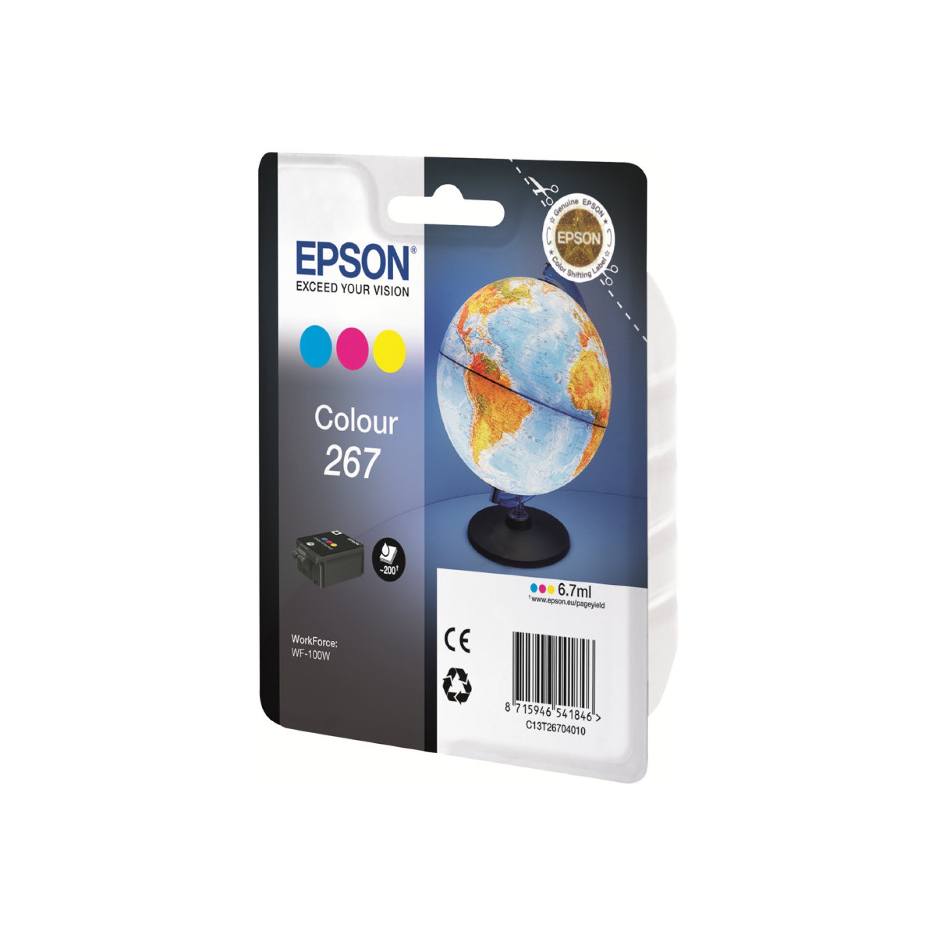 Epson 267 - 7 ml - Gelb, Cyan, Magenta - Original - (8715946541846)