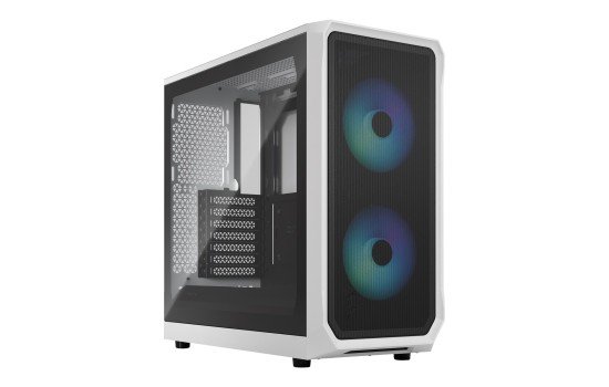 Fractal Design Focus 2 RGB - Tower - ATX - Seitenteil mit Fenster (gehärtetes Glas) - (7340172703488)