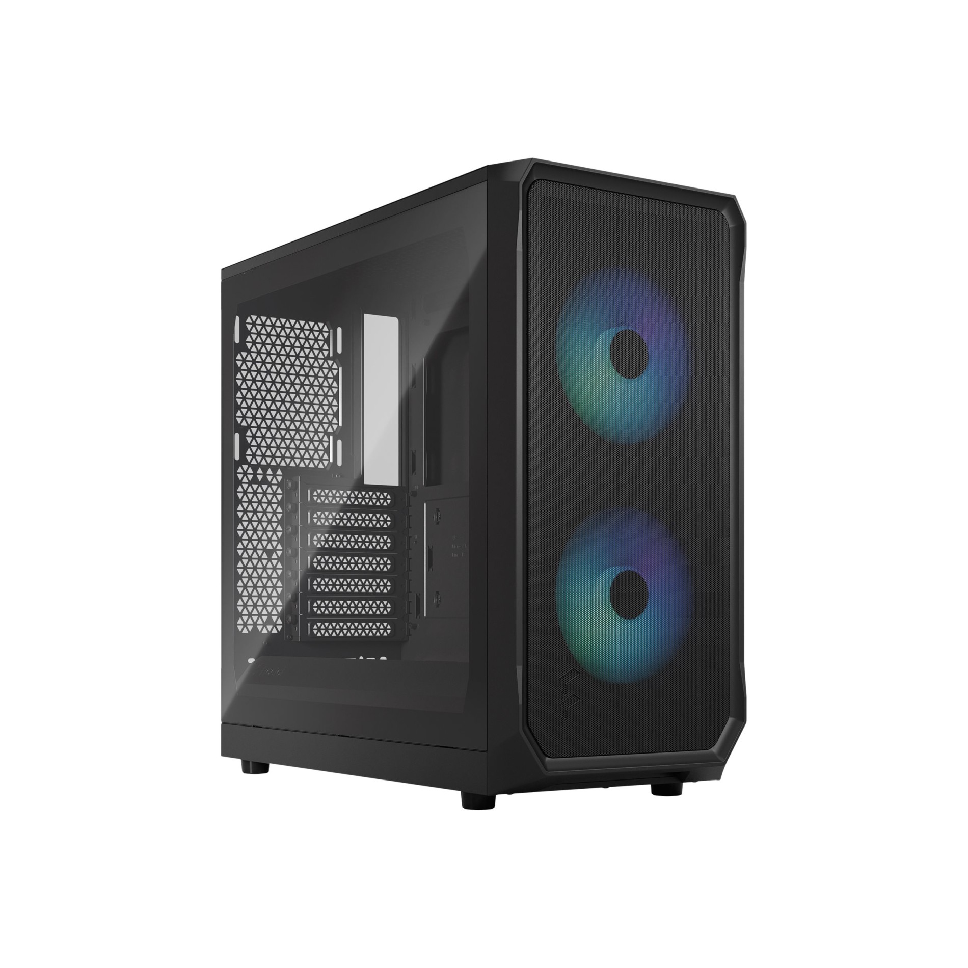 Fractal Design Focus 2 RGB - Tower - ATX - Seitenteil mit Fenster (gehärtetes Glas) - (7340172703471)