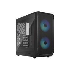 Fractal Design Focus 2 RGB - Tower - ATX - Seitenteil mit Fenster (gehärtetes Glas) - (7340172703471)