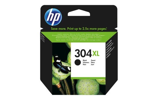 HP 304XL - Hohe Ergiebigkeit - Schwarz - Original - (0889894860859)