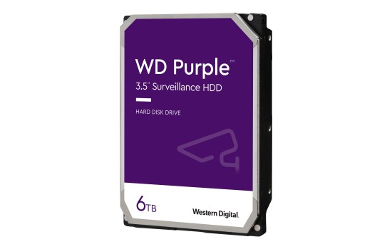 WD Purple WD63PURZ - Festplatte - 6 TB - intern - 3.5` (8.9 cm) - (0718037887968)