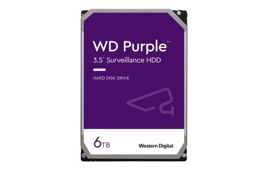 WD Purple WD63PURZ - Festplatte - 6 TB - intern - 3.5` (8.9 cm) - (0718037887968)