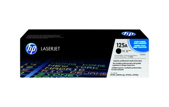 HP 125A - Schwarz - Original - LaserJet - Tonerpatrone (CB540A) - (0808736839174)