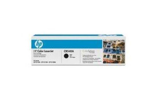 HP 125A - Schwarz - Original - LaserJet - Tonerpatrone (CB540A) - (0808736839174)